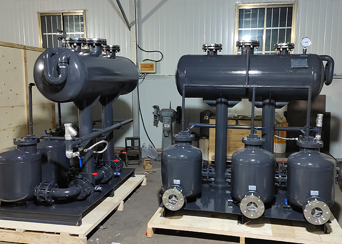 冷凝水回收气动机械装置的应用特征分析